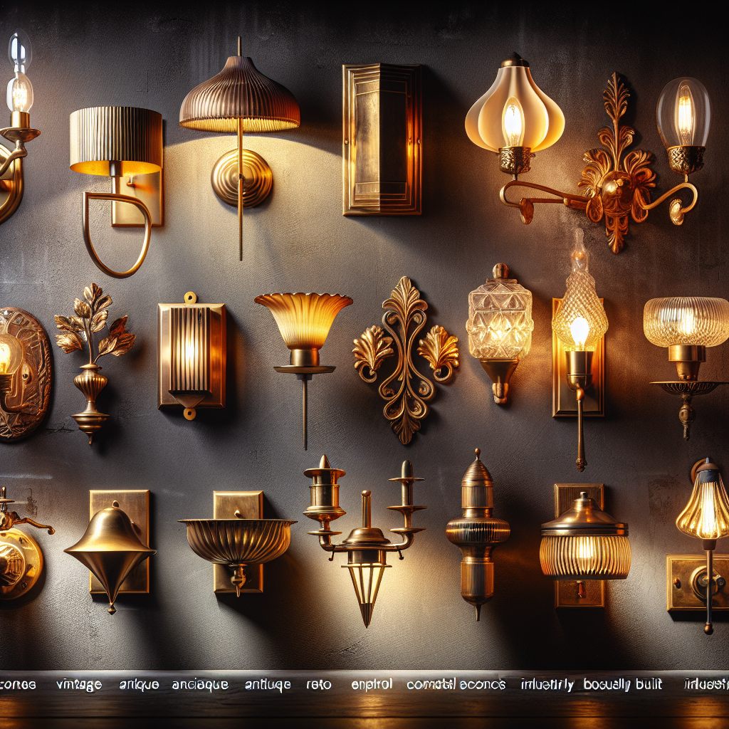 Echoes of Elegance: Vintage Brass Wall Lights to Brighten Your Home